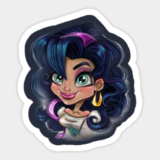 Esmeralda Sticker